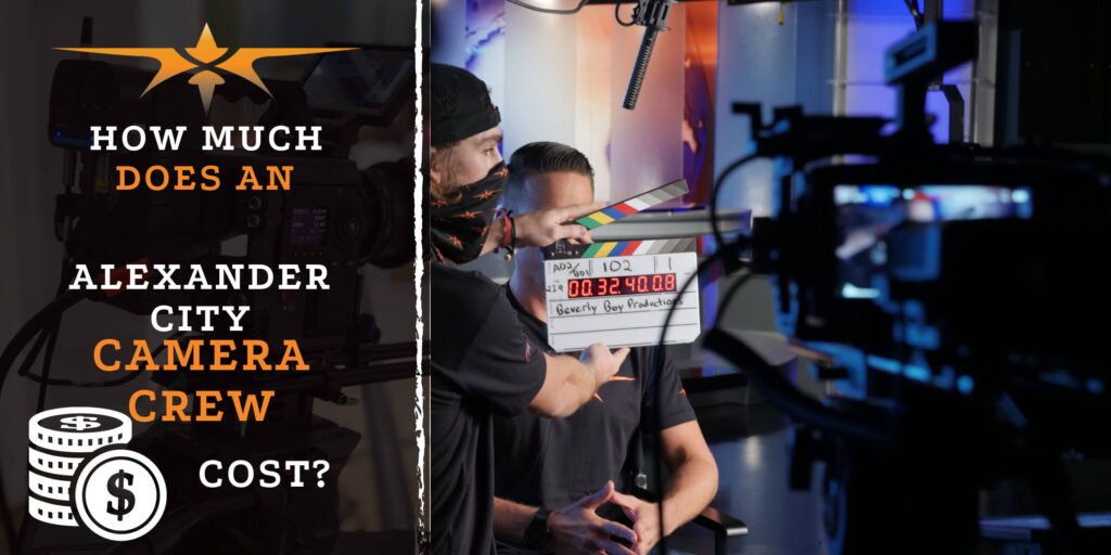 How much does a Alexander City camera crew cost